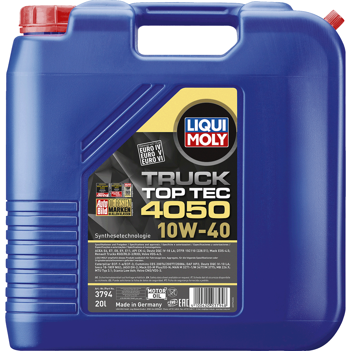 winkler shop - Engine oil, Top Tec Truck 4050, 10W-40