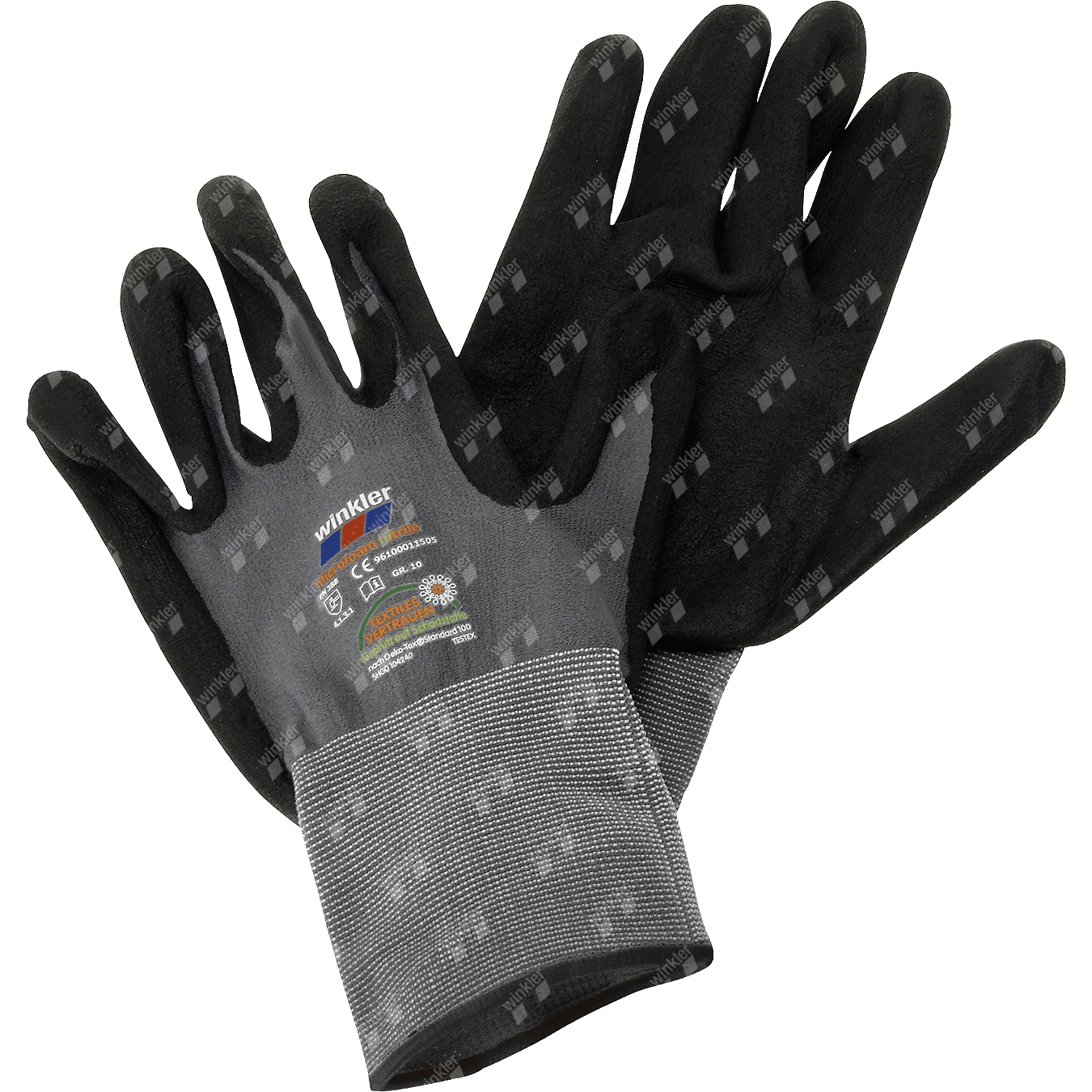 Handschuhe Montagehandschuhe Nylon / Elastan DMH Größe 7 (S) - 11 (XXL)